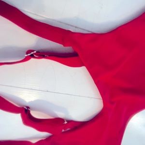 SuperPrity Forever Young ~ Bikini Top Red New!